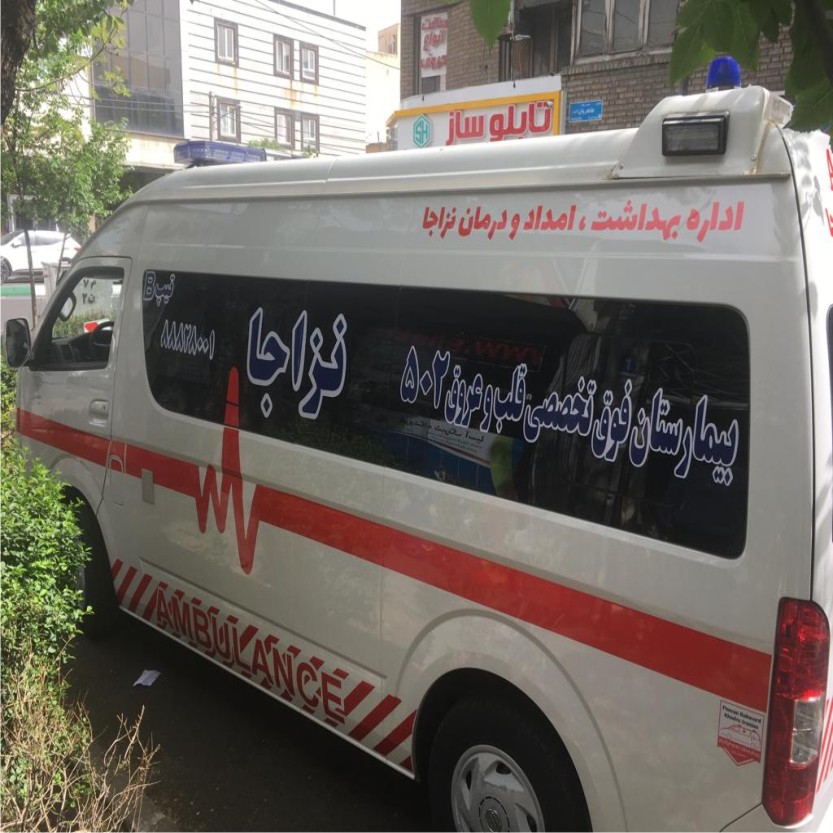 خط کشی و طراحی بدنه آمبولانس31